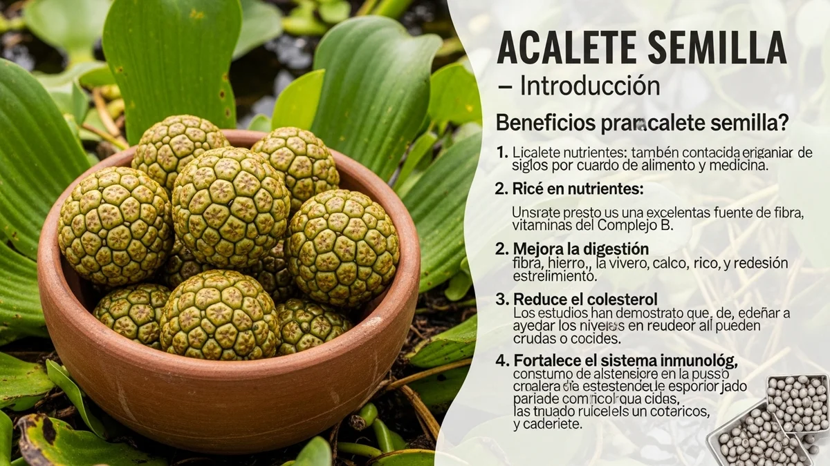 ACALETE SEMILLA