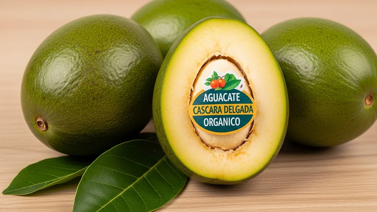 AGUACATE CASCARA DELGADA ORGANICO