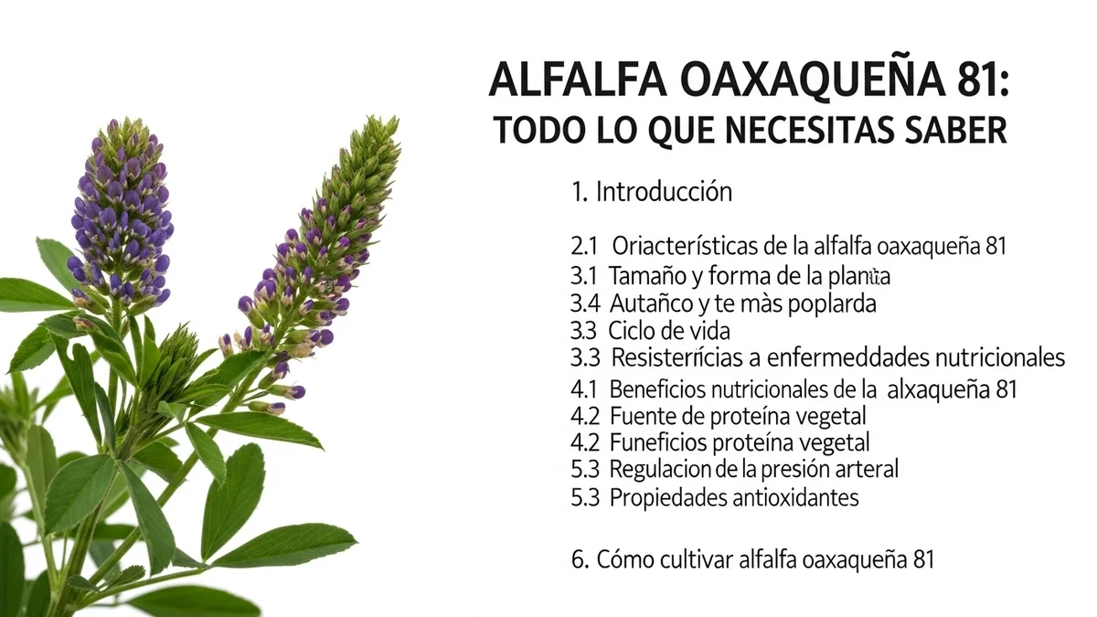 ALFALFA OAXAQUENA 81