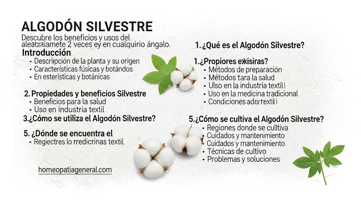 ALGODON SILVESTRE