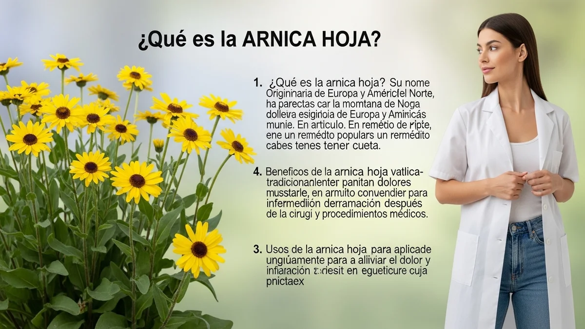 ARNICA HOJA